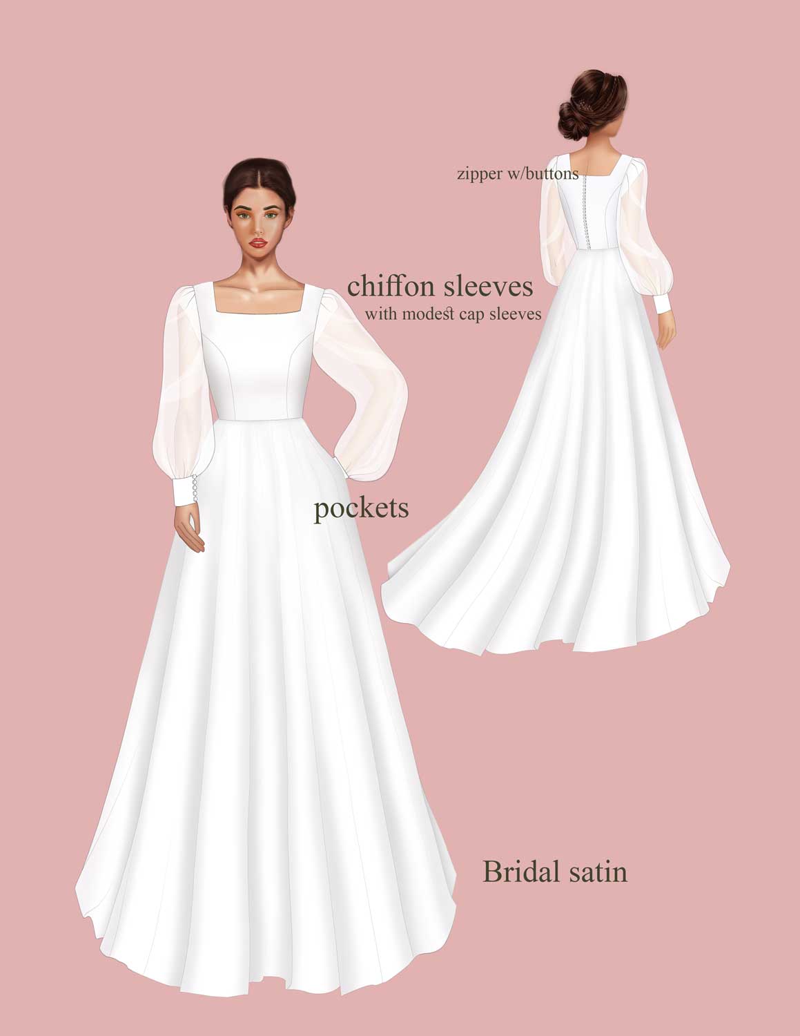Eden DeNatly custom dress