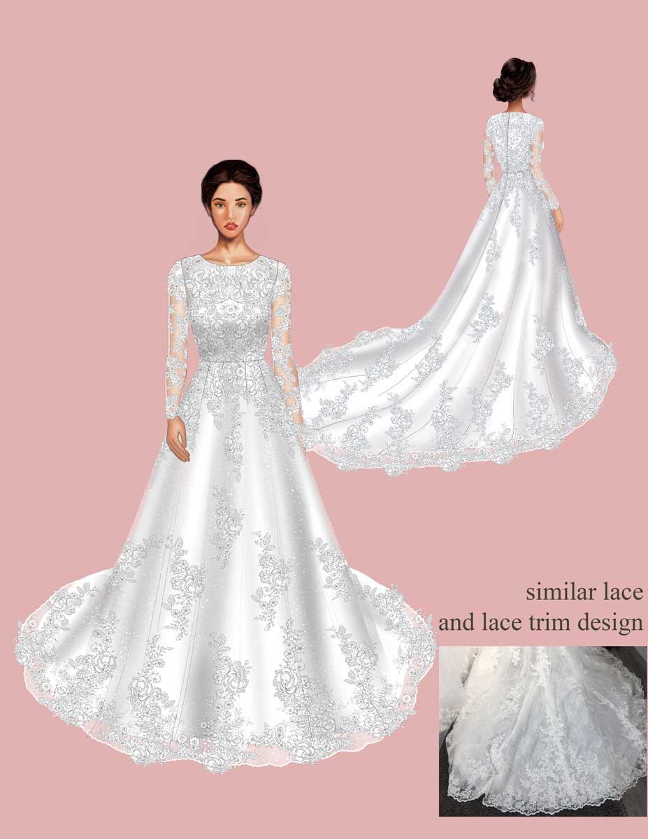 Samantha Koch custom dress