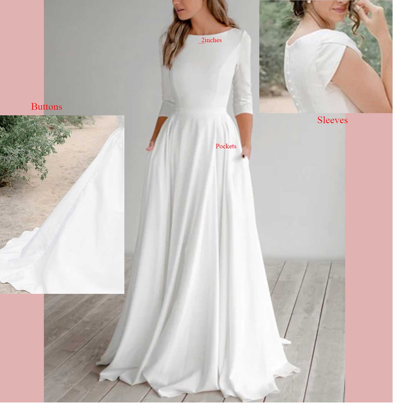 Emma Jenson custom dress