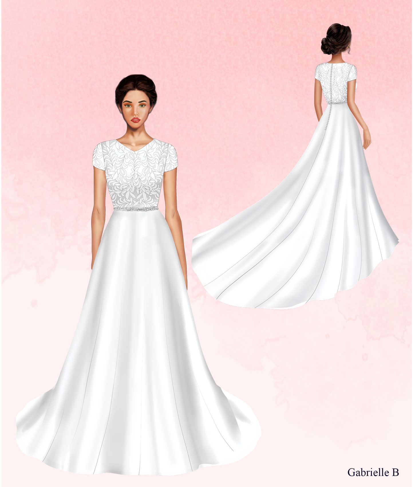 Gabrielle Brueggemann  custom dress